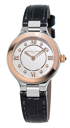 Frederique Constant Analogue Silver Dial Womens Watch - FC-200WHD1ER32