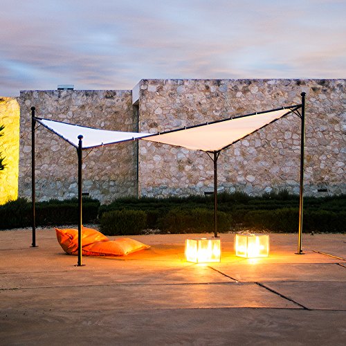 A gorgeous modern take on a gazebo