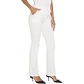 iChosy Women's Ease into Comfort Barely Bootcut Stretch Dress Pants