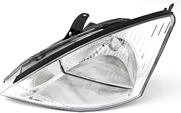 Amazon Com For Ford Focus Headlight 2000 2001 2002 Driver Left Side Headlamp Assembly Replacement Automotive