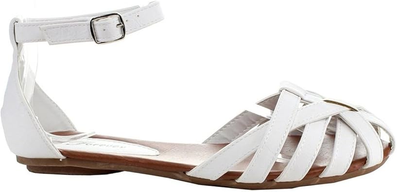 ankle strap flats amazon