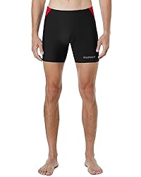 Runhit Mens Swim Jammers Square Leg Quick Dry