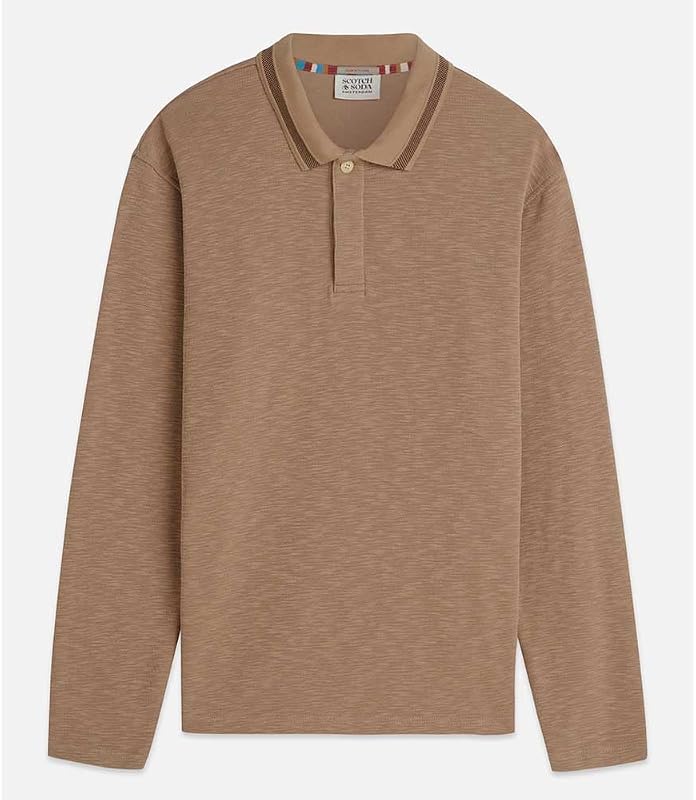 Polo rayé Coupe décontractée