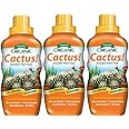Espoma Organic Cactus! Plant Food, Natural & Organic Fertilizer for All Cactus, Succulents, Palm, and Citrus Both Indoors and Outdoors, 8 oz, Pack of 3