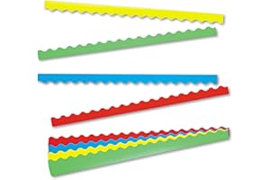 Terrific Trimmers Border Variety Pack, 2 1/4 x 39, Assorted Colors, 48/Set, Sold as 1 Set