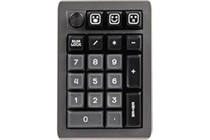 EPOMAKER EK21 VIA Gasket Number Pad, Bluetooth 5.0/2.4ghz/Wired Hot Swappable Numpad, with Poron Foam, Aluminum Alloy Knob, 1