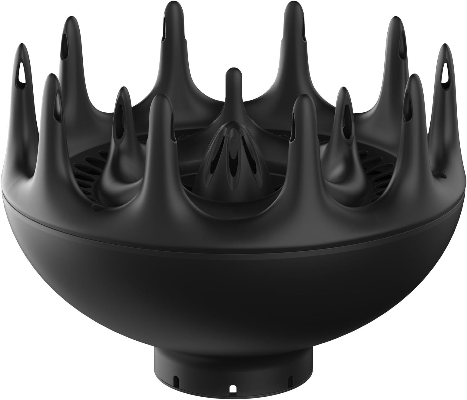 Black Orchid Hair Diffuser For Curly And Natural Hair - Professional Blow Dryer Diffuser to Maximize Frizz-Free Volume And Enhance Natural Curly Hair by xtava