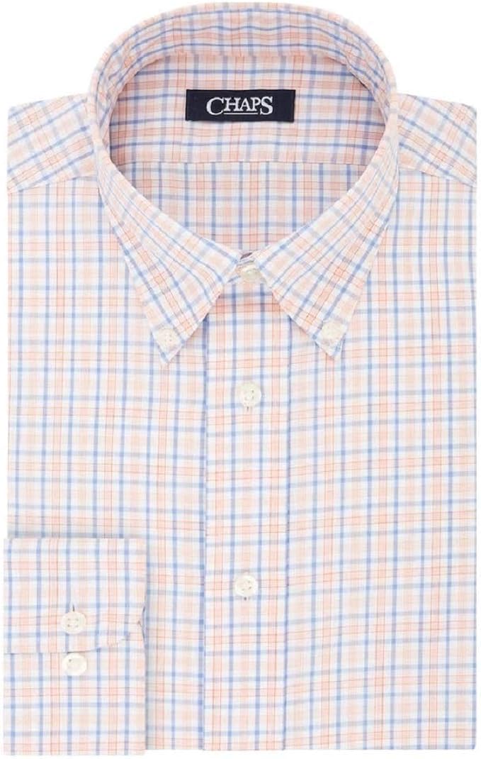 chaps slim fit dress shirt