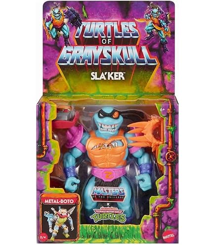 TMNT Meets MASTERS OF THE UNIVERSE In New TURTLES OF GRAYSKULL Action