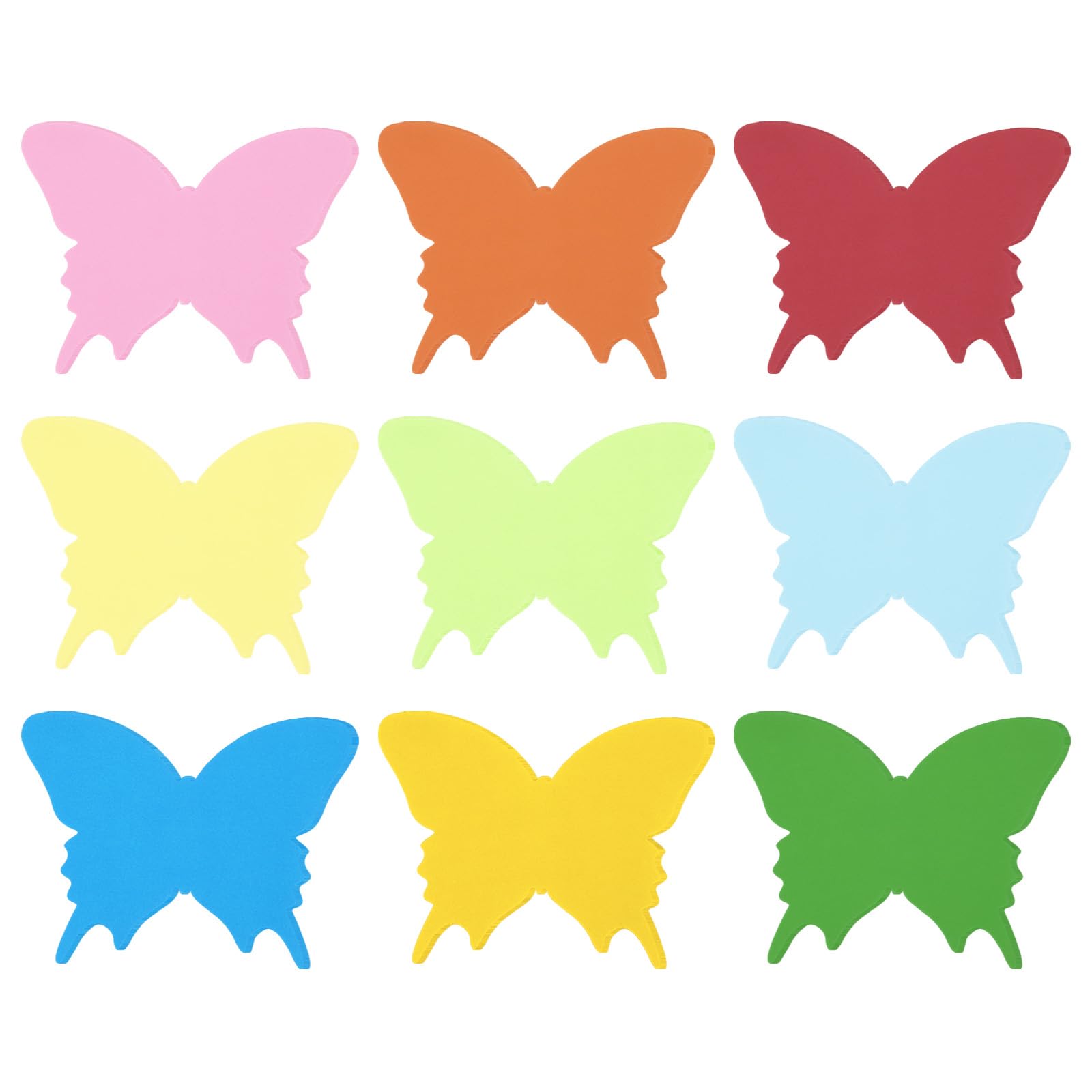 PATIKIL Butterfly Cutouts, 108 Pack Paper Butterflies, Colorful Butterfly Cutout for Classroom Decoration DIY Craft Project, Assorted Color