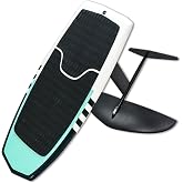 Carbon Fiber Hydrofoil Board Pro - 115cm Wing Foil/eFoil/SUP/Paddle Board | 3.66kg Lightweight | Surf Foil Racing | Non-Inflatable Carbon+EPS | Fits All Foil Systems