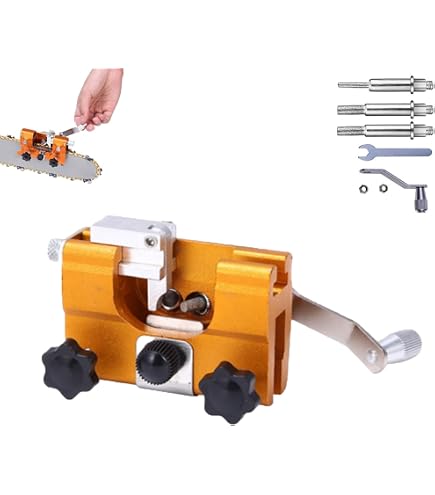 Amazon.com: Klampero Chain Sharpener, Chainsaw Sharpener, Portable
