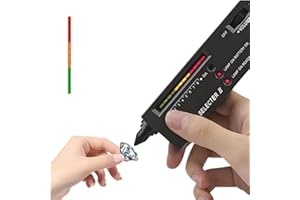 WUCID Diamond Tester Pen Professional, High Accuracy Precious Metal Tester, Diamond Detector for Novice and Expert, Jewelry Tester Gold and Silver and Diamond Tester