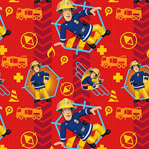 Stoffe Werning Jerseystoff Feuerwehrmann Sam