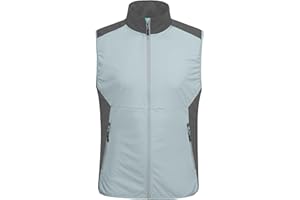 Little Donkey Andy Men's Water-resistant Outerwear Vests, Stretch Windproof Vest for Cycling, Running, Golf