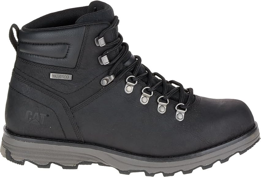 caterpillar sire boots black