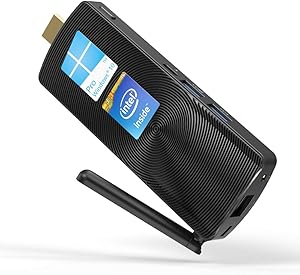 MeLE Mini PC Stick Windows 10 Pro 8GB DDR 128GB eMMC Intel Celeron J4125 Processor Quad-Core Fanless Mini Computer 4K HD BT4.2 2.4G/5.0G Dual Band WiFi USB3.0 (Intel J4125/8GB+128GB/Win10Pro)