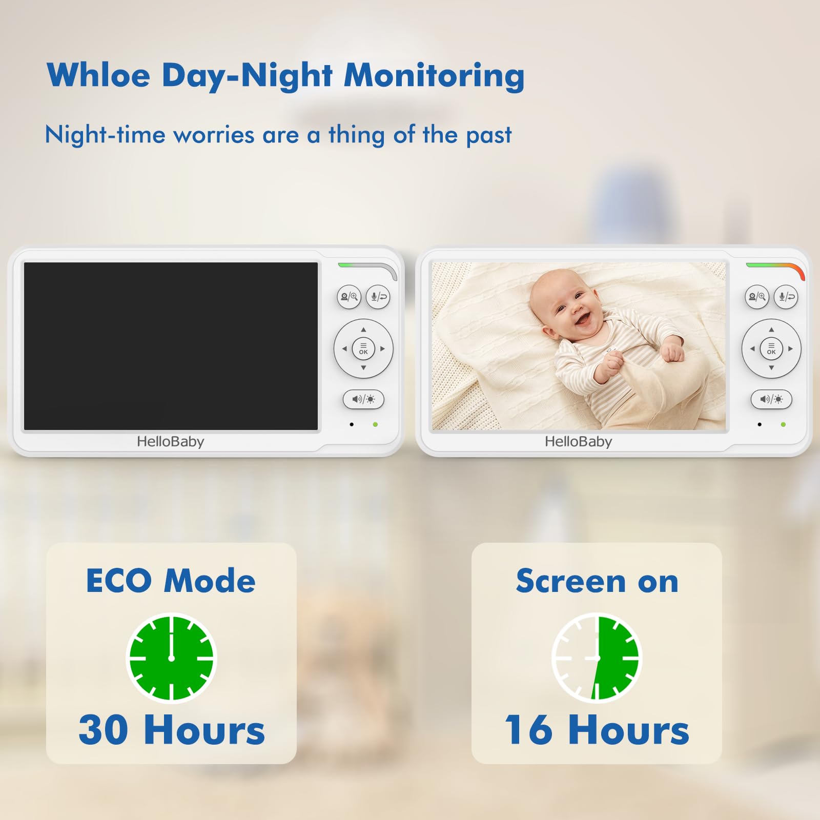 HelloBaby Baby Monitor 6