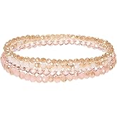 PATIKIL Bohemian Stackable Bead Bracelets Crystal Beads Bracelet