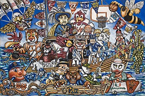 ACC Boat Party - 24" x 36" High Quality Paper Print by Thomas Jordan