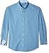 IZOD Men's Big and Tall Button Down Long Sleeve Stretch Performance Gingham Shirt