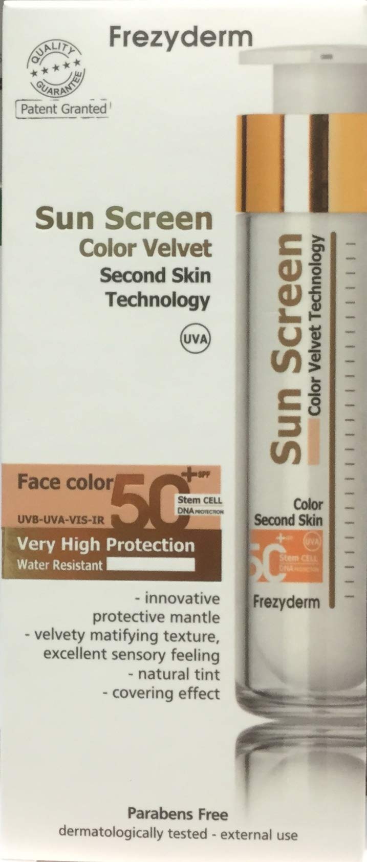 sunscreen color velvet technology