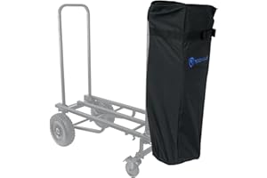 Rockville CART-STAND-BAG Tripod/Mic/Speaker Stand Bag, 600D Polyester, Rain-Resistant, Quick-Release Buckle, Fits Rock Cart Pro + Rock N Roller Carts (R2-R18)