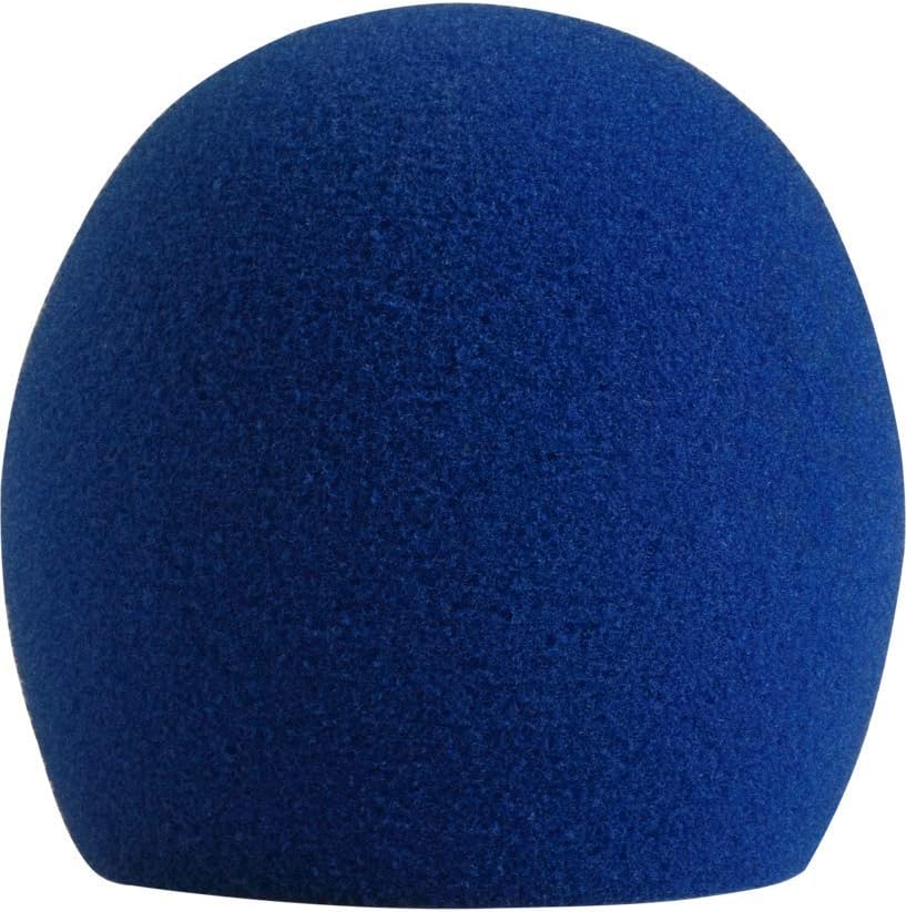 Shure A58WS-BLU Foam Windscreen for All Shure Ball Type Microphones Blue - Image 3