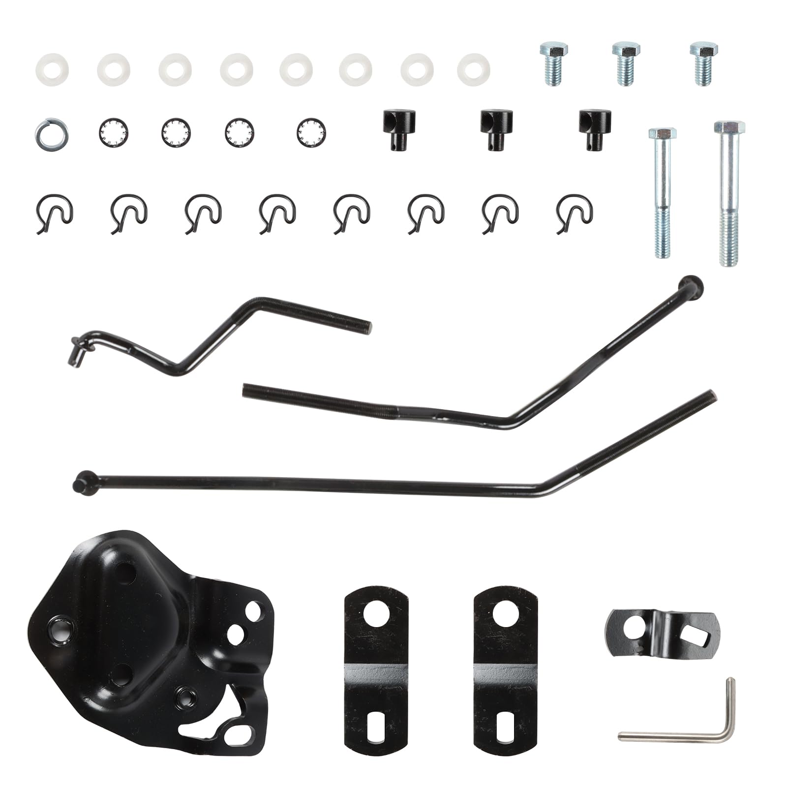 Photo 1 of LELEHOKA 3733163 4 Speed Shifter Linkage Kits Fits for Hurst Shifter with Muncie Transmission