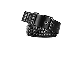 小物 SETUPEXE STUDDED HEART BELT / BLACK HEART STUDDED LEATHER BELT | Lucky Brand