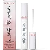 FlutterHabit Ready Set Nourish Lash Serum, Conditioner For Fuller Lash, 3mL | A lightweight peptide and hyaluronic acid serum applied along the lash line to condition natural lashes.