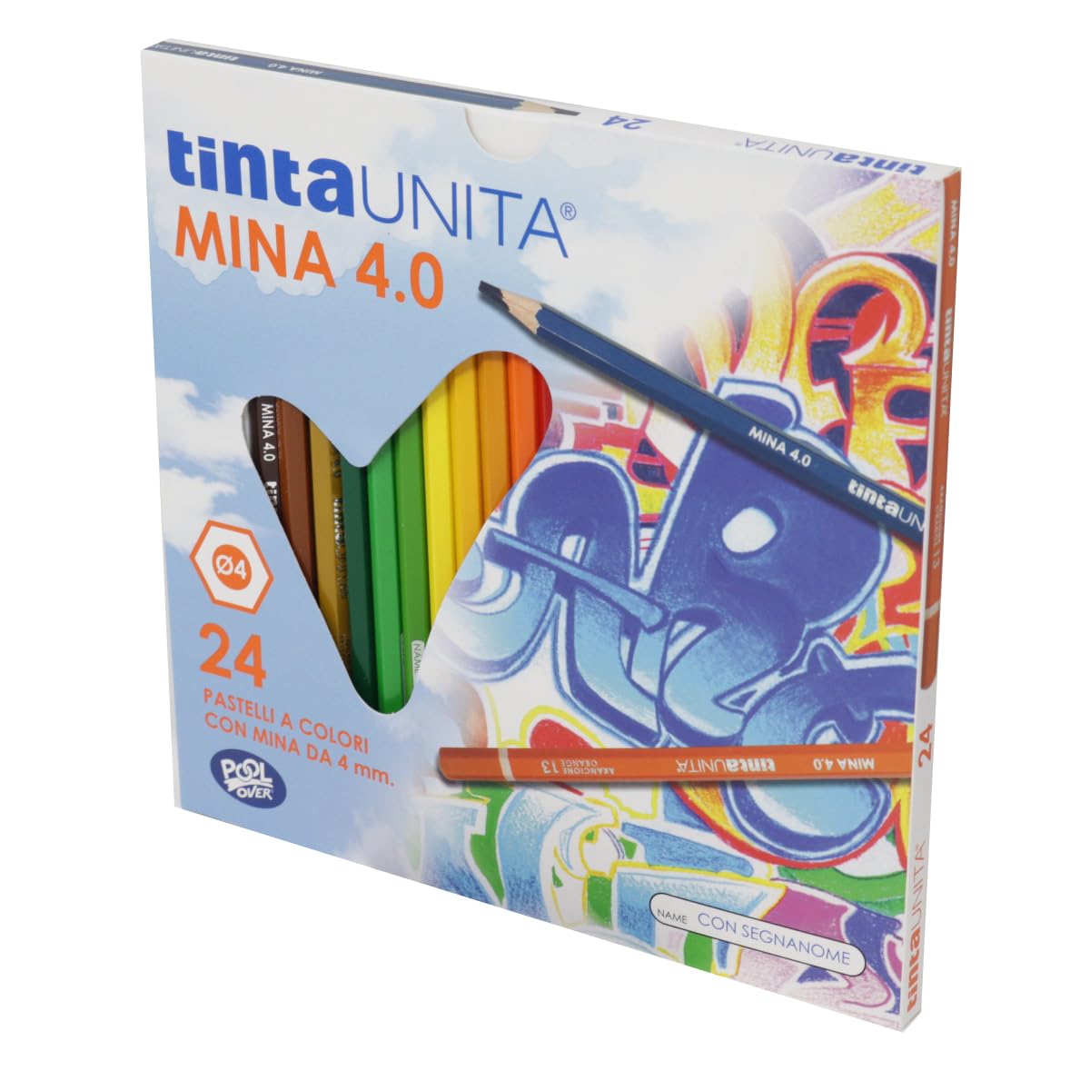 Pool Over Tintauni 040700.02 Plain Pastels 24 Mine, 4 mm