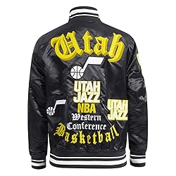 Pro Standard MENS NBA UTAH JAZZ OLD ENGLISH SATIN