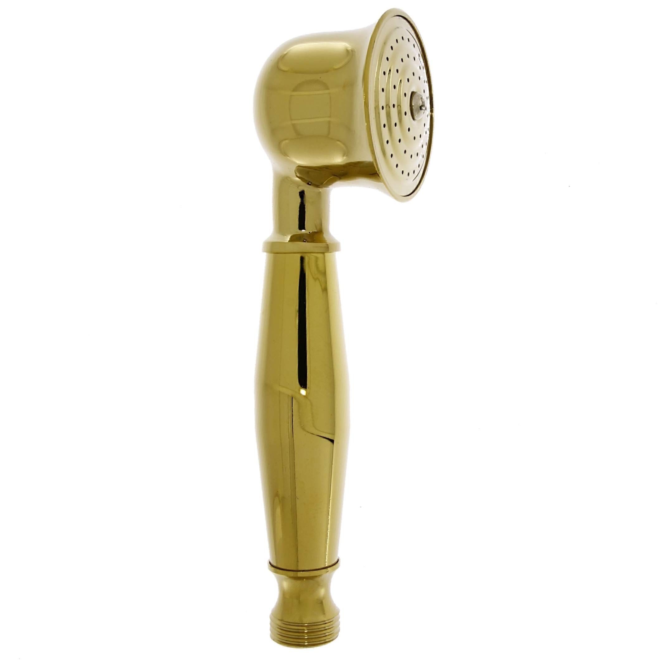 Nostalgia Retro Hand Shower Head - Made of Brass with Gold Surface Gold-Plated