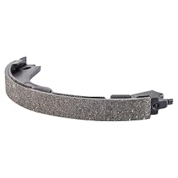 TRQ Rear Parking Brake Shoe Set Compatible with