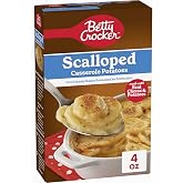 Betty Crocker Scalloped Casserole Potatoes Made with Real Cheese (Pack of 4)