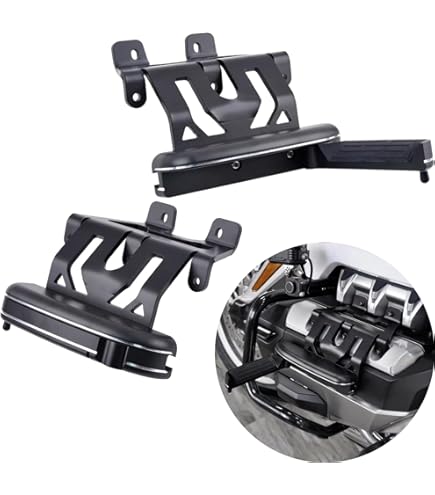 Amazon.com: Rivco Aero Flip-Out Highway Pegs-Anodized Silver