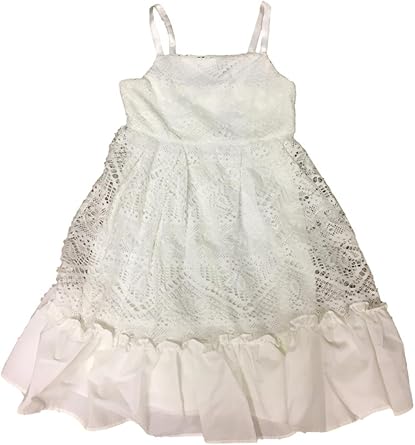 girls white sundress