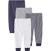 Kiddiezoom Newborn Pants Baby and Toddler Unisex Cotton Trousers Pants Cute Baby Pants