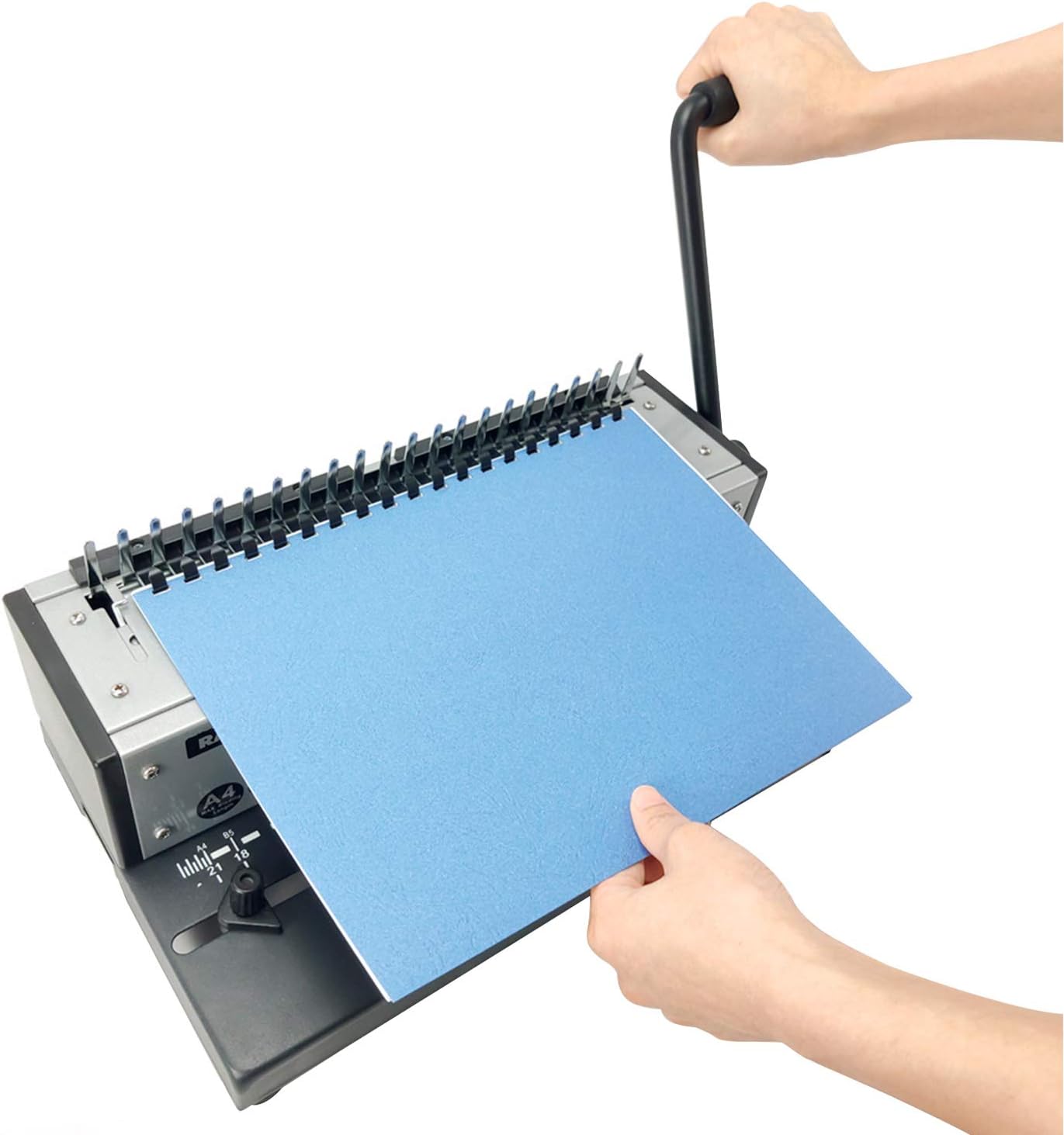 RAYSON SD1202 Binding Machine with Combs Set - 19 Hole Comb Binder Punching or Binding : Office Products