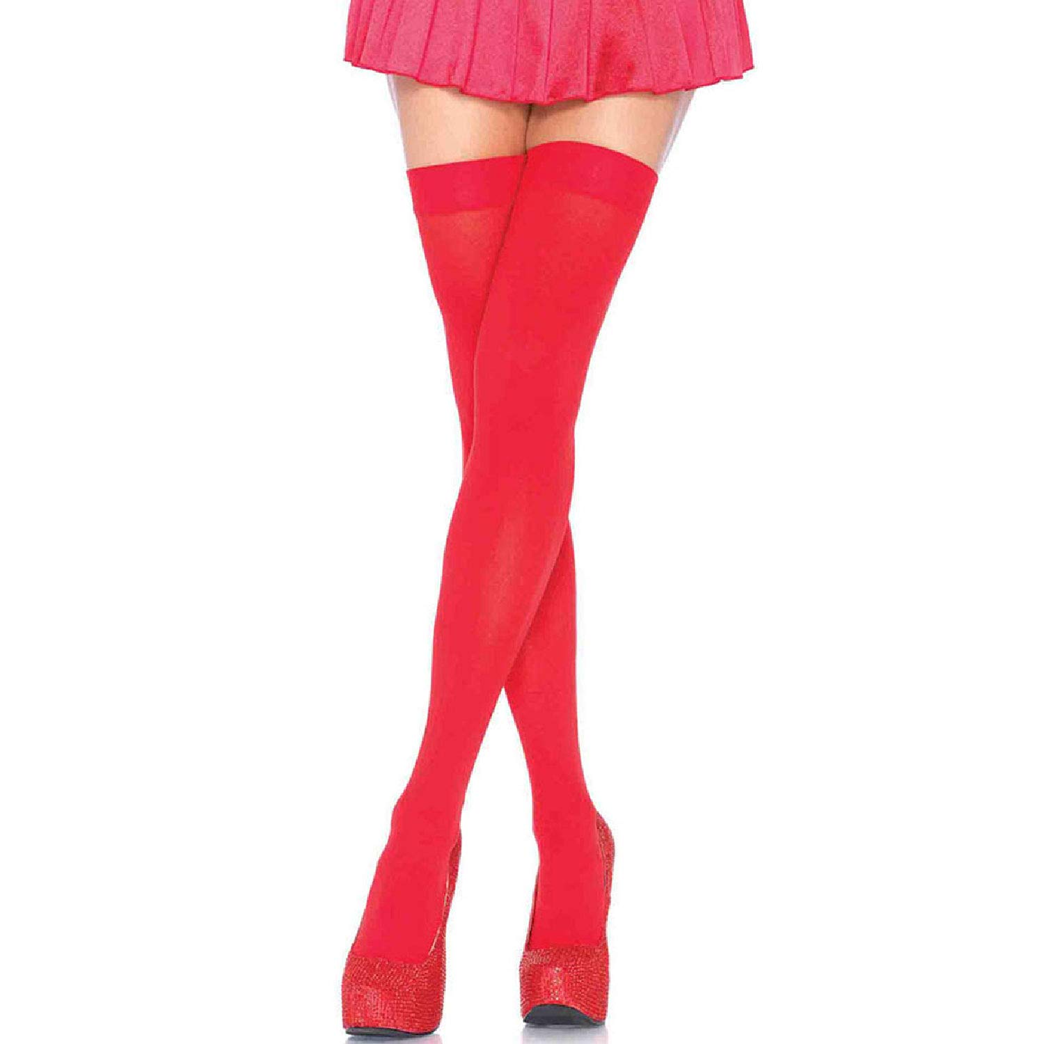 Women's Solid Hue Thigh Highs: Buy 