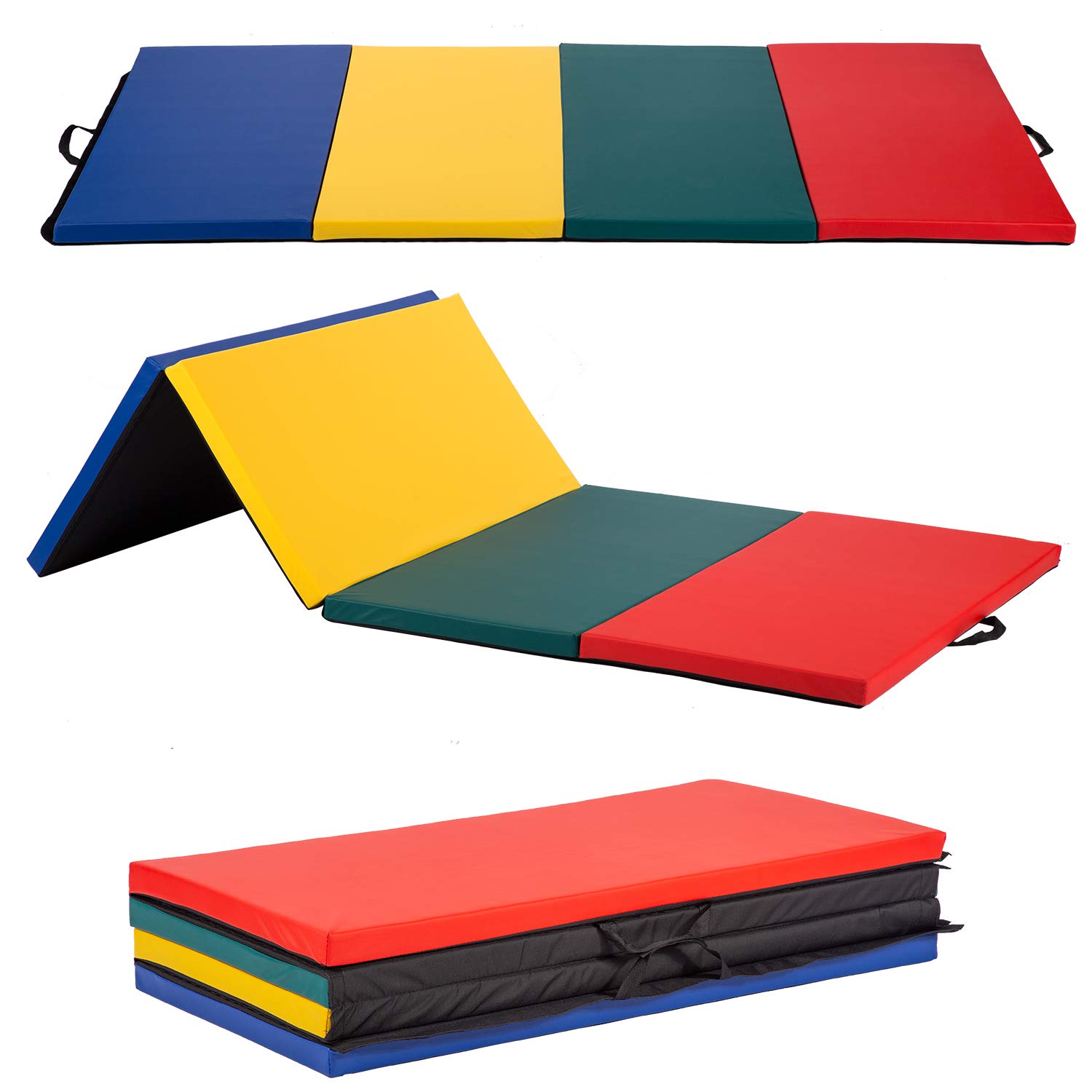 BestMassage Gymnastics Mats Exercise Mat Tumbling Mats for Gymnastics
