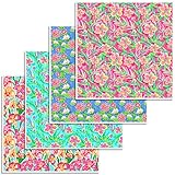 Oracal 651 Patterned Vinyl 12 inch by 12 inch Sheet - Floral Bundle