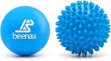Beenax Lacrosse & Spiky Massage Ball Set for Muscle Relief & Relaxation