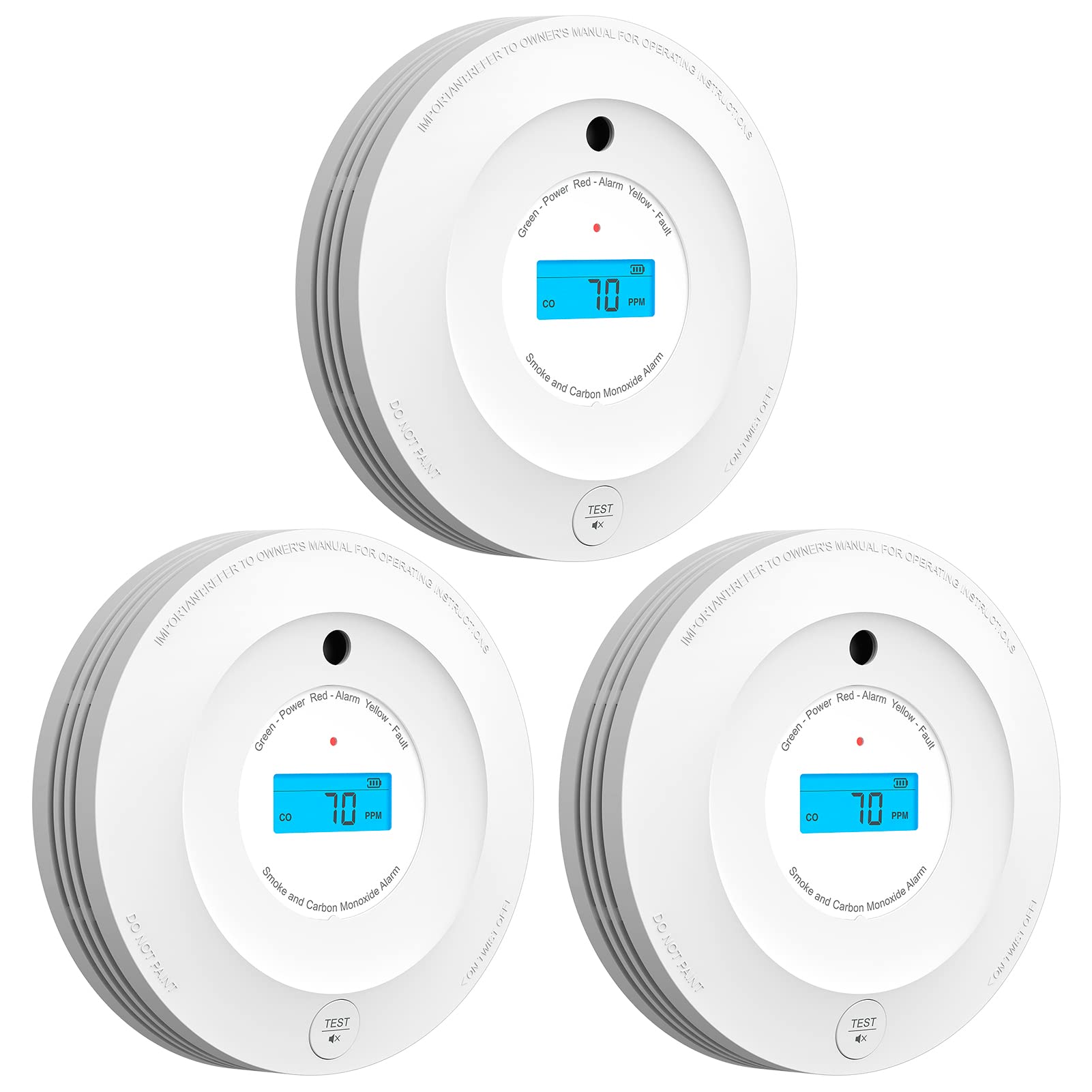 AEGISLINK Smoke and Carbon Monoxide Detector