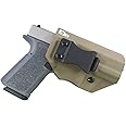 FDO Industries -Formerly Fierce Defender- IWB Kydex Holster Polymer 80 Compact (PF940C) (19/23) -The Winter Warrior Series -Made in USA-
