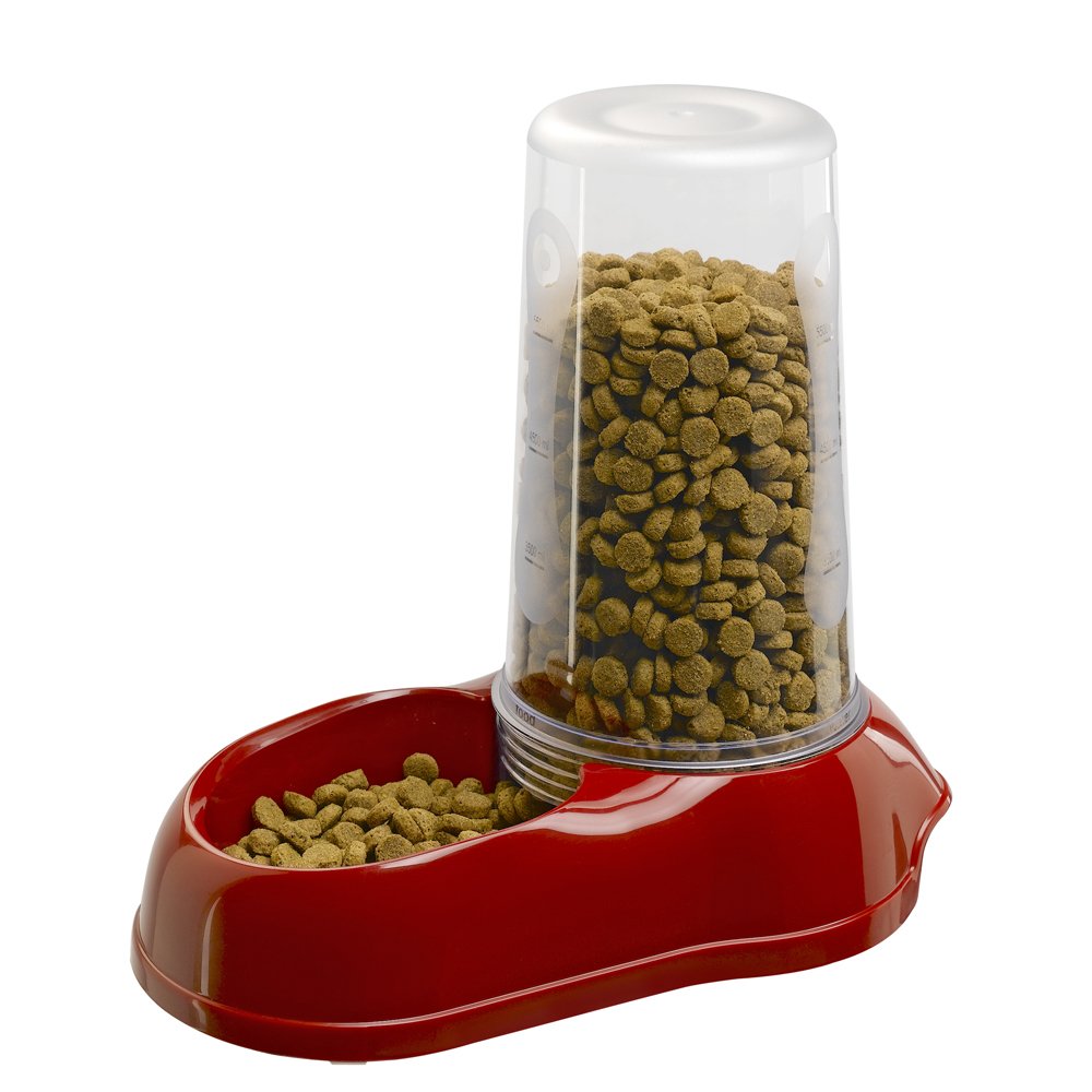 Ferplast Azimut 5500 Cat and Dog Water and Food Dispenser, 23 x 41 x 37