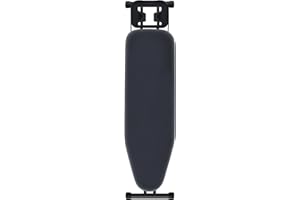 UFETGYG Ironing Board, Metal Panel Iron Board |43" X 13" W/with Iron Rest | Full Metal Construction| Height Adjustable | Heat & Scorch Resistant Fabric | Anti-Skid Feet | Heavy Duty| Easy to Fold