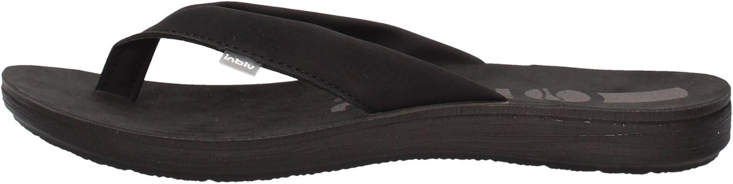 Amazon.com | inblu VA 16 Black Men's flip Flops Made in Italy | Sandals