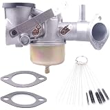 Dosens 491031 Replacement Carburetor Carb Kit Compatible for Briggs & Stratton 490499 491026 281707 12HP Engines with Gaskets